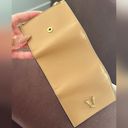 Versace  Leather Vitello Virtus V Tri- Fold Wallet in Caramel Photo 1