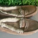 UGG Australia VIOLETTE SPARKLE BLING SUEDE Chestnut Moccasin Size 8 Photo 1