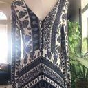 Boohoo Blue Paisley Print Button Front Maxi Dress Photo 3