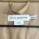 Good American  Puffed Nylon Coat Tan Photo 2