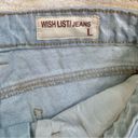 Wishlist NWT  Jeans Lucca Wide Leg Raw Hem Light Wash Denim Photo 8