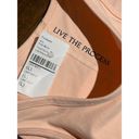 The Moon Live The Process Ballet Top in Pink Large New Womens Gym Tank Photo 5