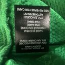 J.O.A. AFRM Women's Top Fem Green Satin Long Sleeve Crop Top Revolve Size Small Photo 7