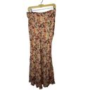 Polo  Ralph Lauren Floral Midi Bias Skirt in Fall Floral Brown 2 Womens Chiffon Photo 3