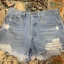 Levi's 501 High-Waisted Shorts Photo 0