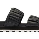 Sorel  Women's Roaming Two Strap Slide Sandal - Black Size 6.5 Sandals Double Photo 3