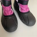 Sorel  Pink and Gray Snow Boot women’s Size 6 insulated warm lined Photo 2