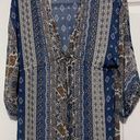 Sandy & Sid  sheer multicolored print kimono one size Photo 0