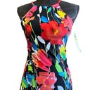 Anne cole NWT   High Neck Tankini Swim Top Multicolored Floral on Black Size Med Photo 0