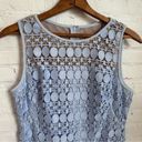 Ralph Lauren Lauren  baby blue circle crochet lace sleeveless dress Size 4 Photo 1