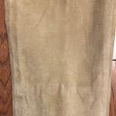 Moda Vintage  Spiegel genuine tan suede high waste pants - size 10. Photo 5