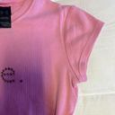 DKNY Pink Sequin Vintage Babydoll Shirt Photo 2