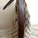 Gucci GG Monogram Canvas and Leather Shoulder Bag Photo 5