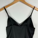 ZARA NWT  Black Satin Teddy Mesh Trim Bodysuit Sz Small Lingerie Sexy Photo 11