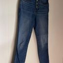 Everlane The Vintage Skinny Jean Button Fly Raw Hem Ankle Size 24 Ethically Made Photo 2