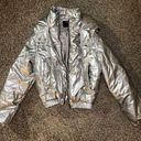 Bershka silver puffer jacket Photo 0