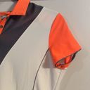 Callaway Golf  womens short sleeve polo Medium M gray neon orange white opti dri Photo 3