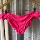 Juicy Couture Authentic  Y2K Pink Barbiecore Tie Back Two Piece Padded Bikini S/M Photo 5