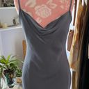 Final Touch New  Blue Gray Slip Dress S Photo 1