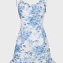 Blue floral mini dress | L Size L Photo 0