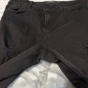 Torrid distressed sky high black skinny jeans Sz 16R Photo 2