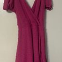 Lulus Magenta Ruffle Dress Photo 3