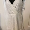 Speechless  White Crochet Spaghetti Strap Dress Size XS NWOT Photo 9