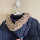 Divided Navy Blue Puffer Jacket  Photo 4