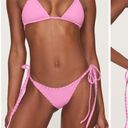 SKIMS  Rhinestone Swim Triangle Bikini Top in Ochre Size 3X NWT Photo 6