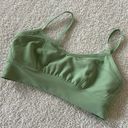 Aerie Green Sports Bra Photo 0