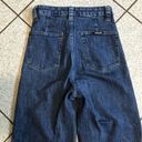 Rolla's Rolla’s High Rise Wide Leg Sailor Jeans in Ashley Blue Medium Wash Size 24 Waist Photo 14