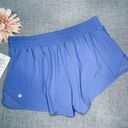 Lululemon  Hotty Hot High Rise Gym Shorts Wild Indigo Blue 12 NWT Photo 5