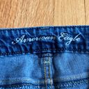 American Eagle  Outfitters Skinny Distressed Low Rise Stretch Jeans size 6 Photo 6