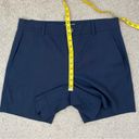 Vince  Linen Blend Shorts Navy Blue 12 Photo 7