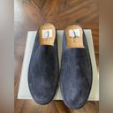 Vince NEW  Alonzo Navy Suede Backless Slip-on Mule Size 8 Men's /9.5 Women's Photo 2