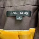 Anne Klein  Suit Brown Button Front Career Work Tailored Blazer Jacket Size 4 Photo 1