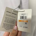 DKNY  Sport Logo Patch Sneaker Dress White Sweatshirt Size Small NEW Casual Photo 4