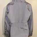 Cole Haan  hooded packable Rain Jacket Size Large blue/gray “Mist” color NWT Photo 6