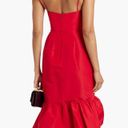 Carolina Herrera  Ruffled Silk-Faille Dress Photo 1