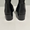 Everlane  Knit Leather Trim Glove Booties Black Size 5.5 stretchable Photo 2