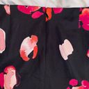 CAbi NWOT  Black & Pink Floral Scrunch Skirt Photo 4