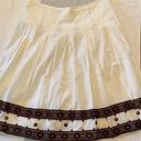 Apt. 9 ❤️3/$20 SALE!❤️ BOHO Skirt Ivory Lace Beaded Photo 0