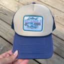 Altar'd State southwest nationals trucker hat | altar’d state trucker hat | cream and blue hat Photo 3