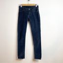 Patagonia  Navy Blue Slim Fitted Organic Cotton Corduroy Jeans Pants low rise 25 Photo 28