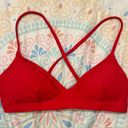 Girlfriend Collective Red Bralette Photo 0