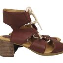 Sperry  Top Sider Vivienne Lia Leather Sandals Lace Up Block Heel Size 7 Photo 1