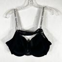 Juicy Couture  38C Bra Push Up Black Lace Underwire Support Adjustable Strap 1250 Photo 7