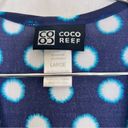 Coco reef  Blue V-Neck Swimsuit Coverup Size large Photo 2