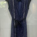 Jason Wu  X TARGET 20th ANNIVERSARY NAVY POLKA DOT PLEAT BUTTON DOWN DRESS XS Photo 1