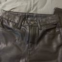 American Eagle  super stretch leather skinny jeans / US 000 Photo 2